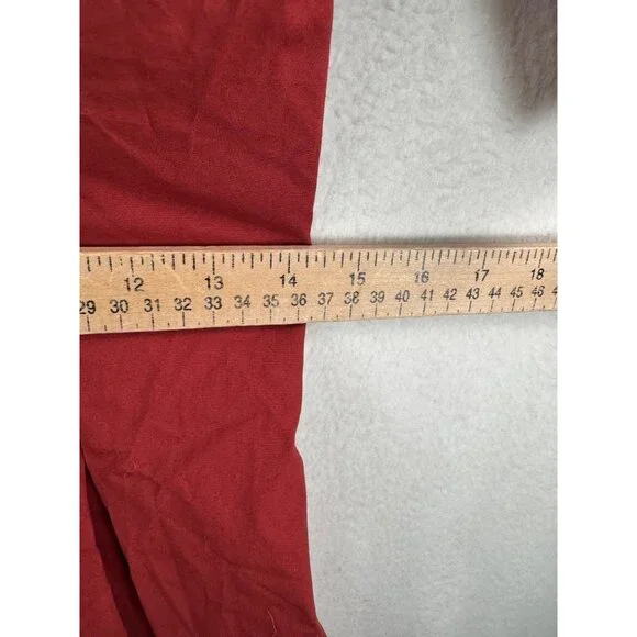 J.Crew Cinched-waist shirtdress‎ red milk maid preppy sz 6